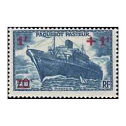 1 عدد  تمبر  خیریه - صندوق امداد دریانوردان - فرانسه 1941