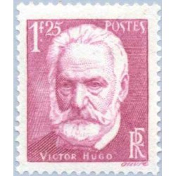 1 عدد  تمبر پنجاهمین سالگرد مرگ ویکتور هوگو   - فرانسه 1935 قیمت 4.5 دلار