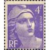 1 عدد  تمبر سری پستی - 4 فرانک بنفش - فرانسه 1947