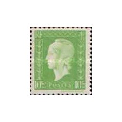 1 عدد  تمبر سری پستی - 10 فرانک - فرانسه 1945
