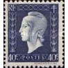 1 عدد  تمبر سری پستی - 40 سنت - فرانسه 1945