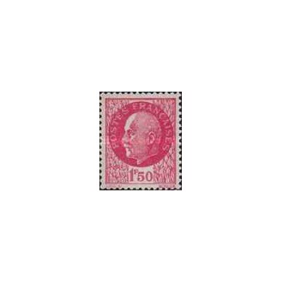 1 عدد  تمبر سری پستی - مارشال پتین  - 1.5 فرانک  - فرانسه 1941