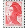 1 عدد  تمبر سری پستی - C قرمز - Liberty - قیمت های جدید - فرانسه 1990