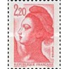 1 عدد  تمبر سری پستی - 2.20 - Liberty - قیمت های جدید - فرانسه 1985