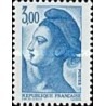 1 عدد  تمبر سری پستی - 3.0 - Liberty - قیمت های جدید - فرانسه 1984