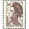 1 عدد  تمبر سری پستی - 3.0- Liberty - قیمت های جدید - فرانسه 1982