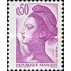 1 عدد  تمبر سری پستی - 0.50 - Liberty - فرانسه 1982