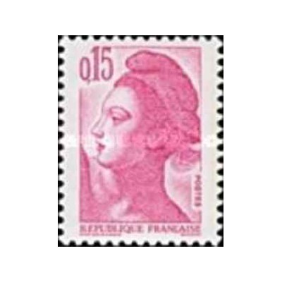 1 عدد  تمبر سری پستی - 0.15 - Liberty - فرانسه 1982