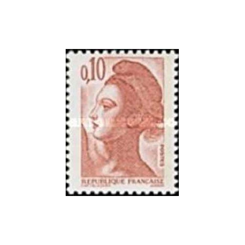 1 عدد  تمبر سری پستی - 0.10 - Liberty - فرانسه 1982