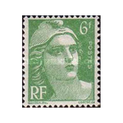 1 عدد  تمبر سری پستی - 6 - فرانسه 1951 قیمت 9 دلار