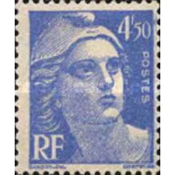 1 عدد  تمبر سری پستی - .4.5 - فرانسه 1947
