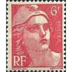 1 عدد  تمبر سری پستی - .6 - فرانسه 1945