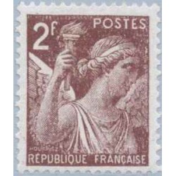 1 عدد تمبر سری پستی - 2 - فرانسه 1944