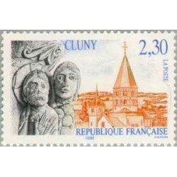 1 عدد تمبر تبلیغات توریستی - کلونی - فرانسه 1990