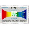 1 عدد تمبر انتخابات مستقیم پارلمان اروپا - فرانسه 1989