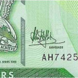 اسکناس پلیمر 5 دلار - ترینیداد توباگو 2020