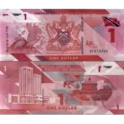 اسکناس پلیمر 1 دلار - ترینیداد توباگو 2020