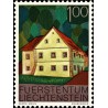 1 عدد تمبر سری پستی ساختمانها - 100 - لیختنشتاین 1978