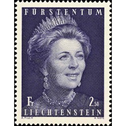 1 عدد  تمبر پرنس جینا - لیختنشتاین 1971