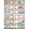 نیم ست اسکناسهای جامائیکا  -2، 5، 10، 20، 50، 100 دلار - جامائیکا 1991 الی 2016