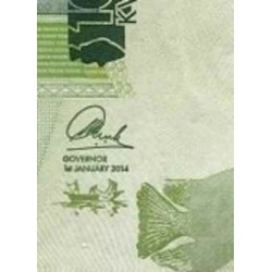 اسکناس 1000 کواچا - یادبود پنجاهمین سالگرد استقلال - مالاوی 2014