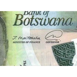 اسکناس پلیمر 10 پولا - بوتسوانا 2020