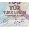 اسکناس 100 لیر - ترکیه 2009
