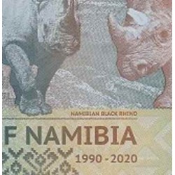 اسکناس یلیمر 30 دلار - سی امین سالگرد استقلال  ,  3 دهه صلح و ثبات- نامیبیا 2020