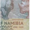 اسکناس یلیمر 30 دلار - سی امین سالگرد استقلال  ,  3 دهه صلح و ثبات- نامیبیا 2020