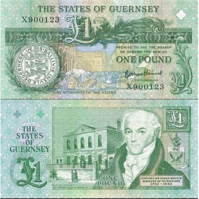 اسکناس 1 پوند - گورنزی 2016
