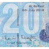 اسکناس پلیمر 20 پوند استرلینگ - دانسکه بانک -ایرلندشمالی 2019 سفارشی