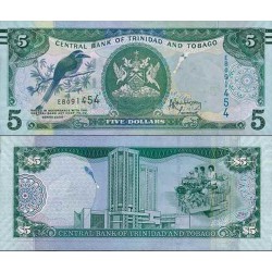 اسکناس 5 دلار - ترینیداد توباگو 2006