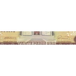اسکناس 20 پزو - جمهوری دومنیکن 1990