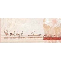 اسکناس 100 پزو - جمهوری دومنیکن 2014