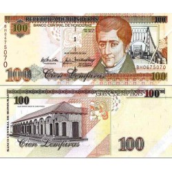 اسکناس 100 لمپیراس - هندوراس 2004 سفارشی