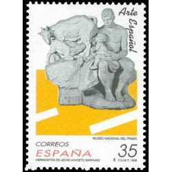 1 عدد تمبر 45مین سالگرد مرگ آنیستو ماریناس - پیکرتراش - اسپانیا 1998