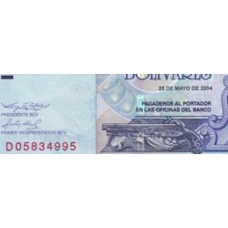 اسکناس 5000 بولیوار - ونزوئلا 2004