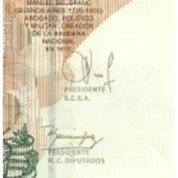 اسکناس 10 پزو - آرژانتین 2003