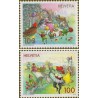 2 عدد تمبر داستانهای دنباله دار - سوئیس 2018  ارزش روی تمبر 2 فرانک