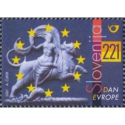 1 عدد تمبراساطیر یونان - اسلوونی 2001 ارزش اسمی روی تمبر 1.2 دلار