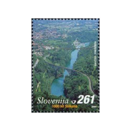 1 عدد تمبر توریسم - اسلوونی 2001 ارزش اسمی روی تمبر 1.3 دلار