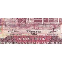 اسکناس 1000 شلینگ - سومالی لند 2014