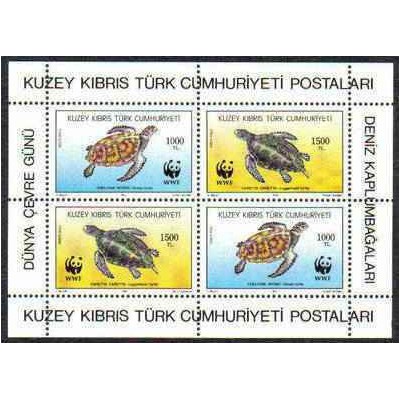 مینی شیت لاکپشتها - WWF - قبرس ترکیه 1992