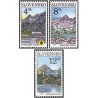 3 عدد تمبر شکوه های میهن ما - دریاچه های کوهستانی - اسلواکی 1996