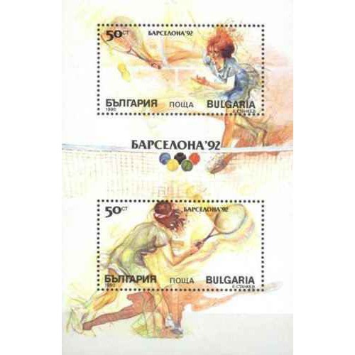 سونیرشیت بازیهای المپیک بارسلونا 1992 اسپانیا - بلغارستان 1990