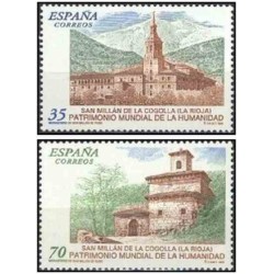 2 عدد تمبر میراث جهانی یونسکو - اسپانیا 1999