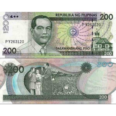 اسکناس 200 پیزو - فیلیپین 2011