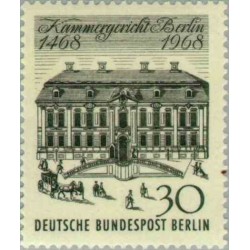 1 عدد تمبر 500مین سالگرد دادگاه شهر برلین - برلین آلمان 1968