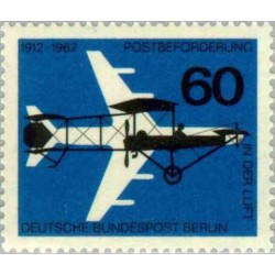 1 عدد تمبر پنجاهمین سالگرد پست هوائی - برلین آلمان 1962
