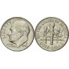 سکه 10 سنت - نیکل مس - D - آمریکا 1995 غیر بانکی